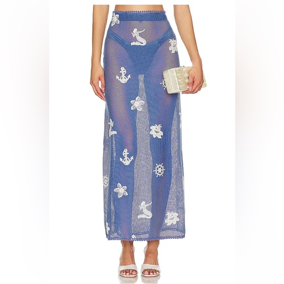 Agua Bendita Cyprus Skirt in Multicolor - Picture 2 of 5